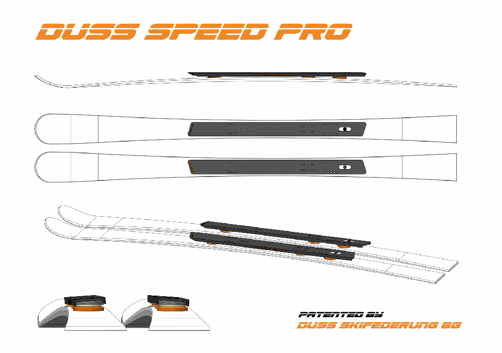 Bindungsplatte DUSS SPEED PRO